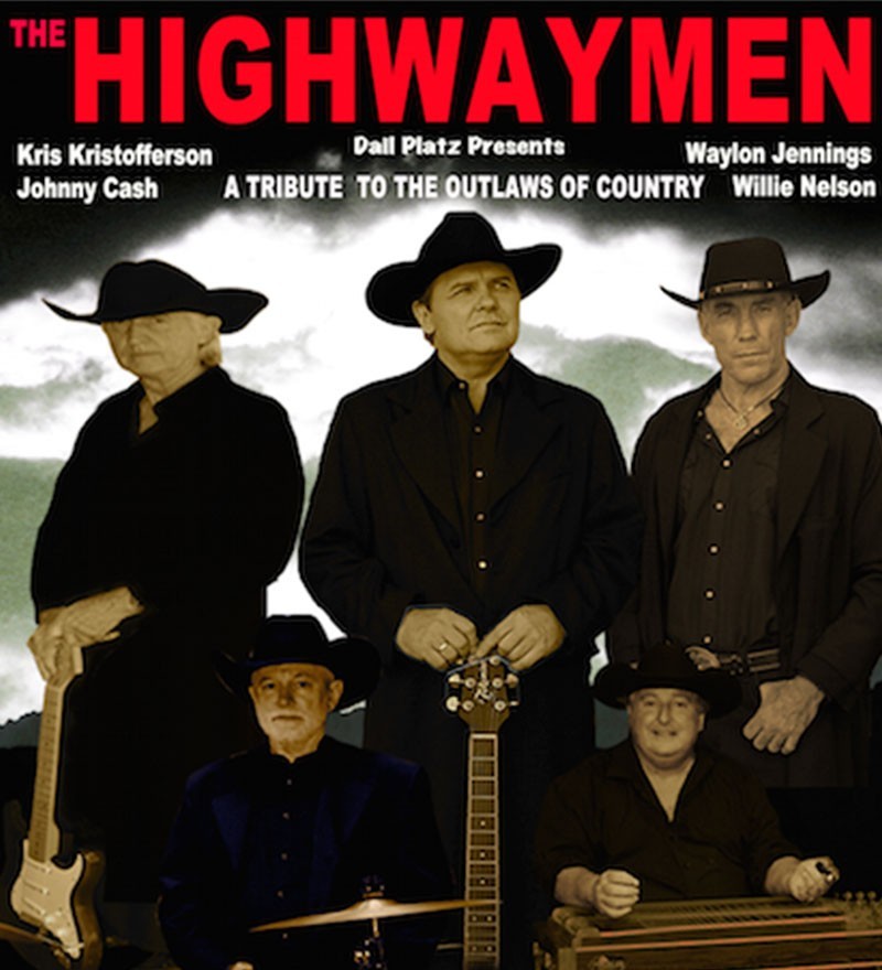 Dail Platz presents Highwaymen - Outlaws of Country - Riverlinks