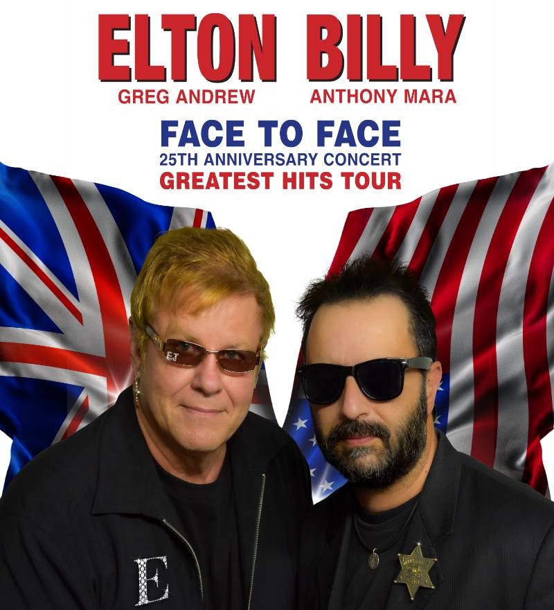 The Harbour Agency presents Elton and Billy - Face to Face -- 25th  Anniversary Tour - Riverlinks