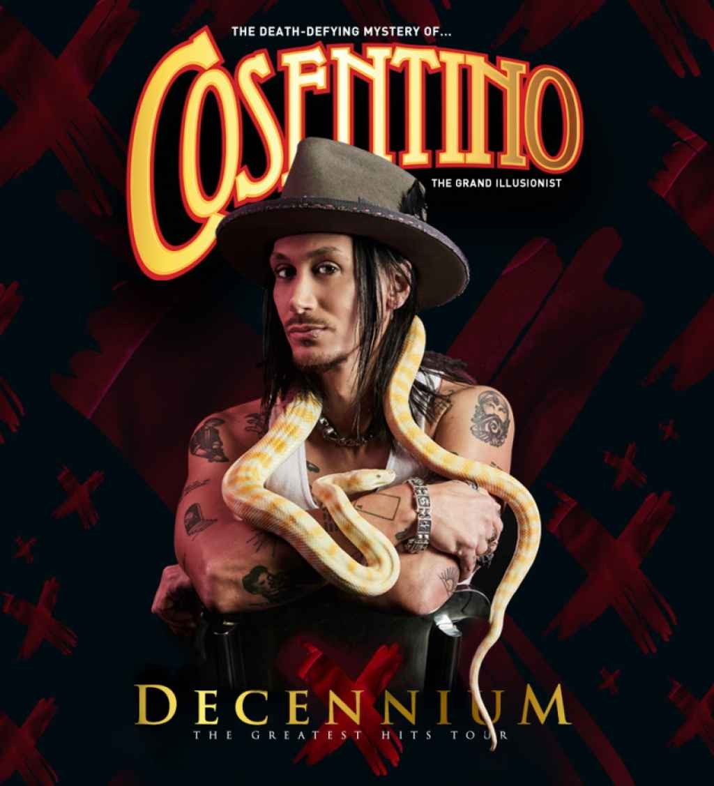 Premier Artists presents Cosentino - Decennium the Greatest Hits Tour