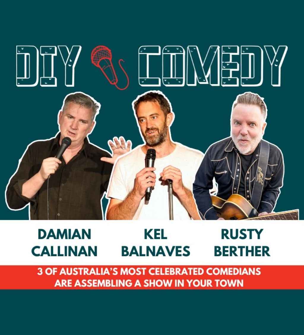 Riverlinks & Greater Shepparton City Council present DIY Comedy - Toolamba -- an In Your Town Show