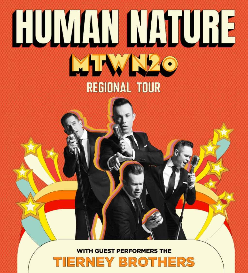 HN Entertainment, Private Idaho and The Harbour Agency present Human Nature - Motown 20th Anniversary Regional Tour Part 2 (2026)